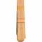 Ekena Millwork Davenport Rough Sawn Timber Gable Bracket, Western Red Cedar, 36"W x 21"H x 4"D x 6"F, 14/12 Pitch GBW036X21X0406DAV00RWR - alternate 5
